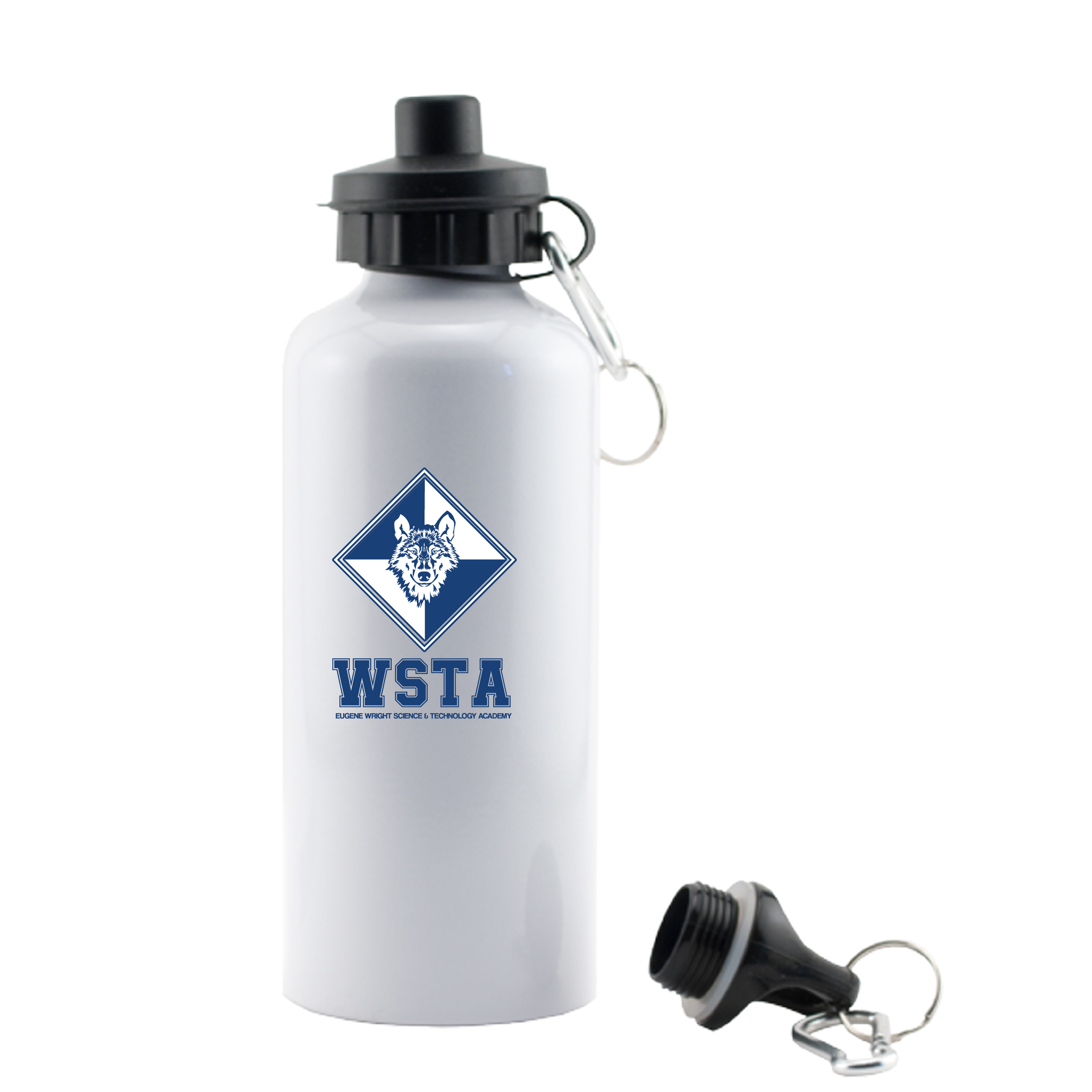 Wright Science & Technology Academy SUBLIMATION ALUMINUM WATER BOTTLE